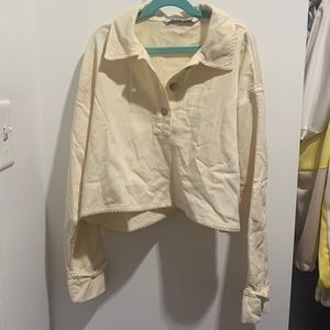 Cream Zara Top - Size S